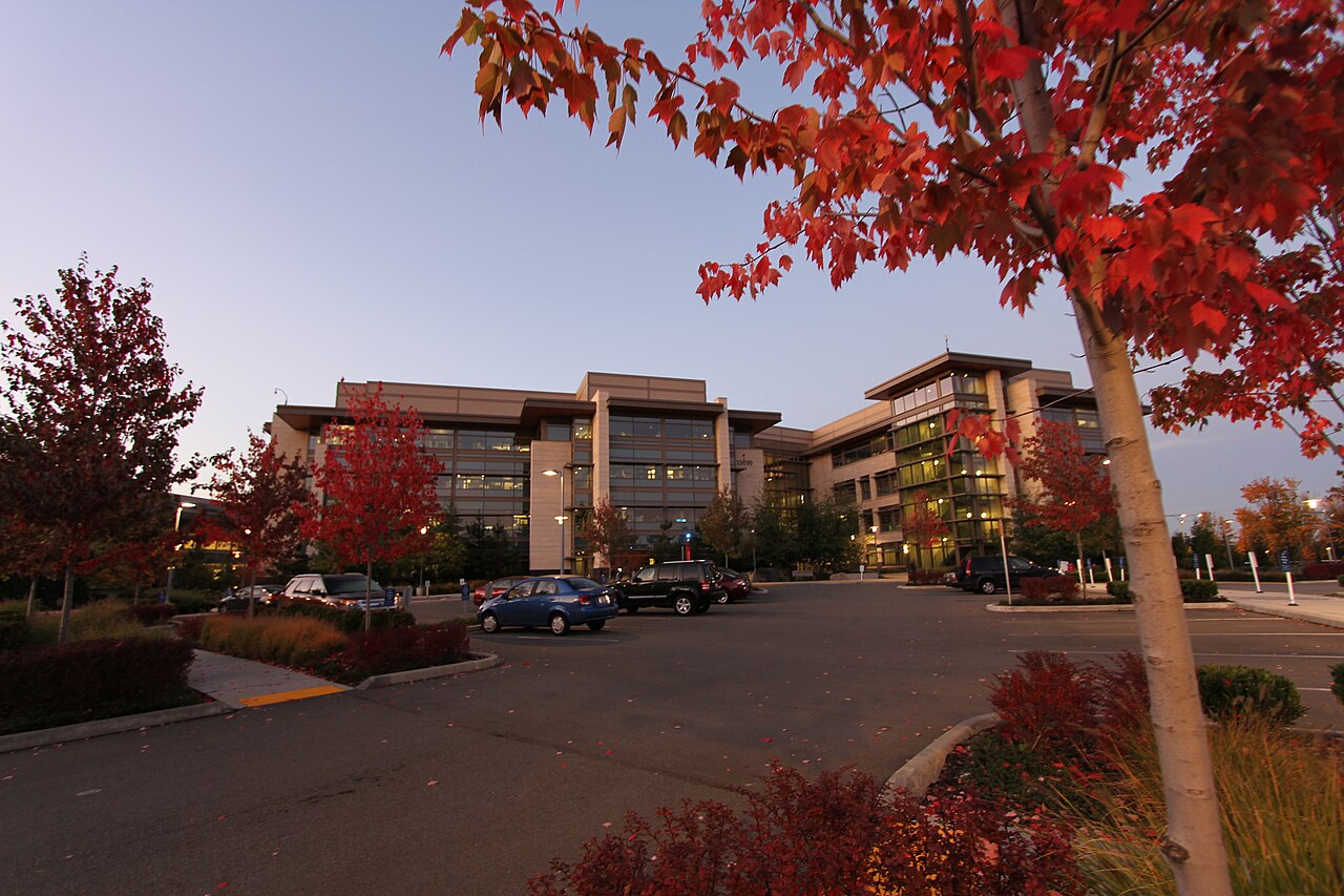 Bâtiments du campus Microsoft à Redmond