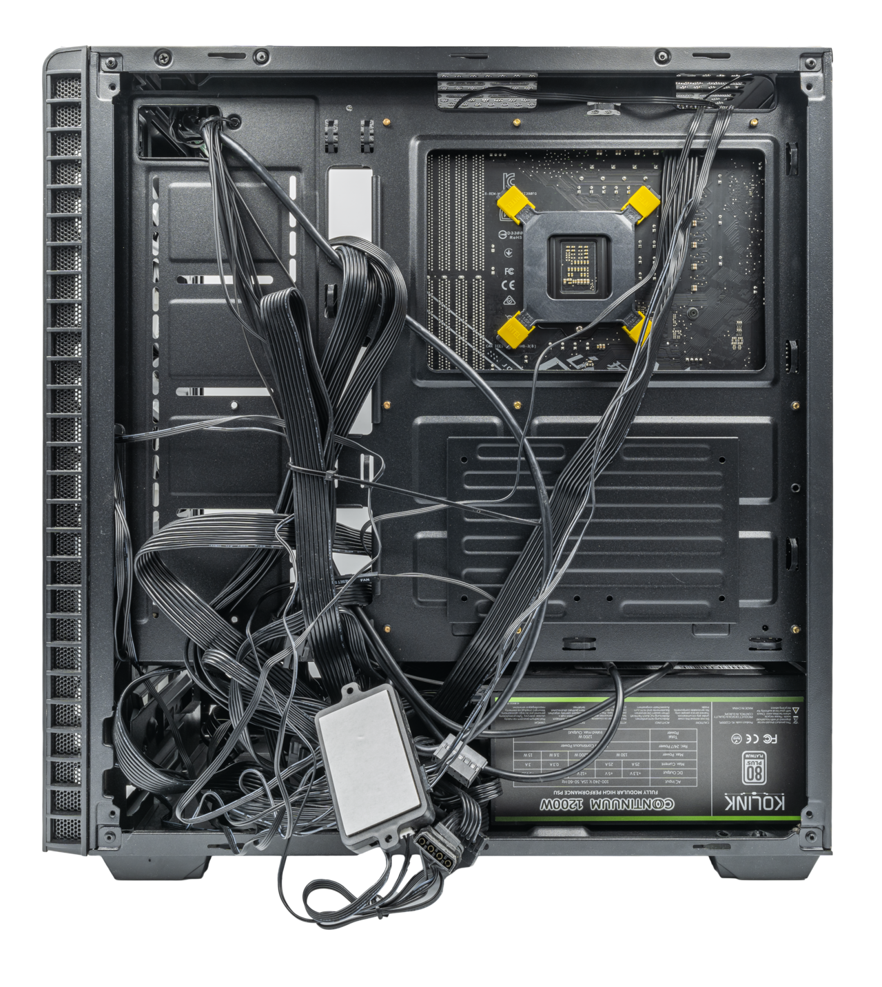 Un PC de jeu équipé de matériel graphique récent