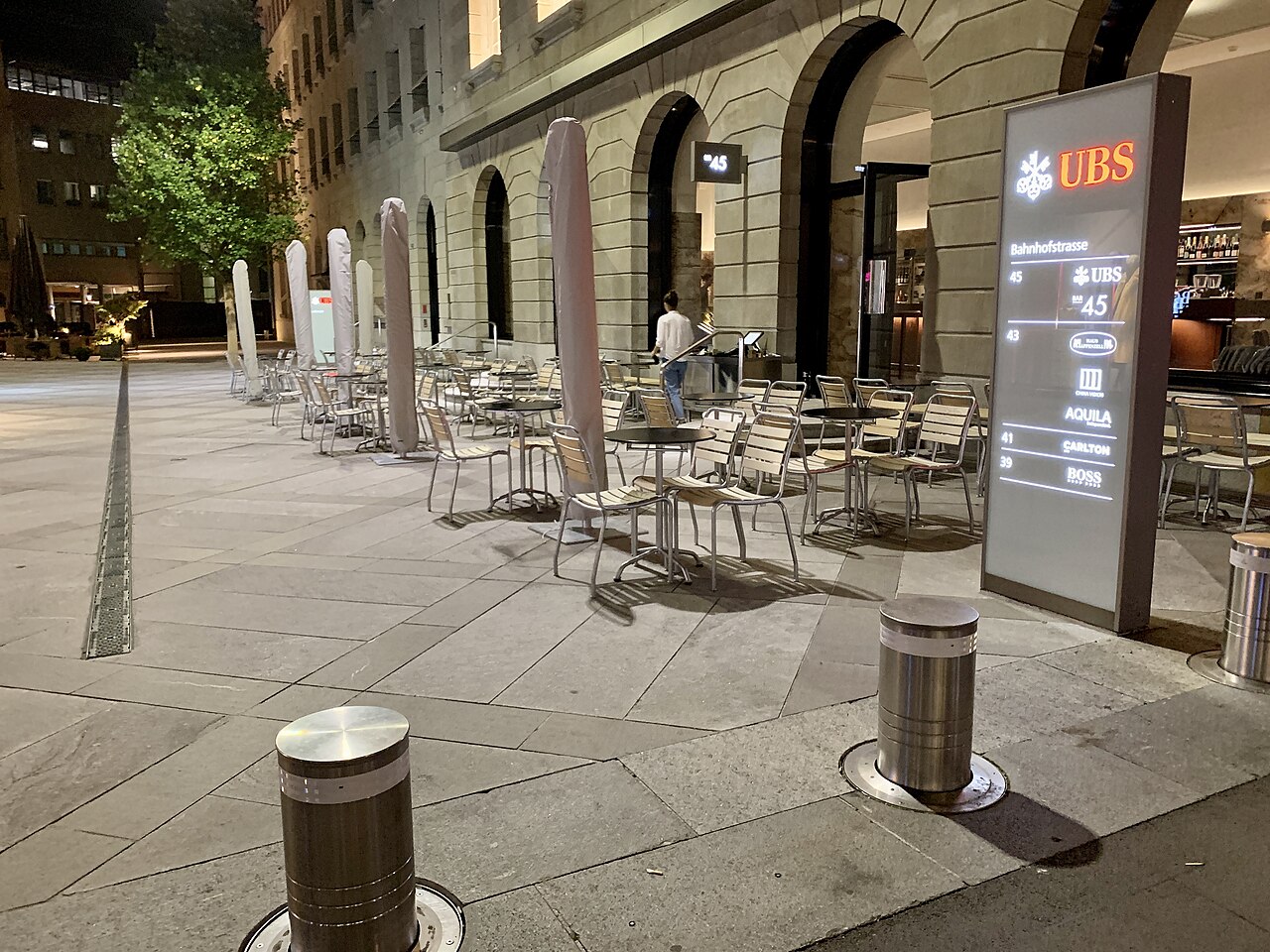 Die UBS-Zentrale in Zürich, Schweiz