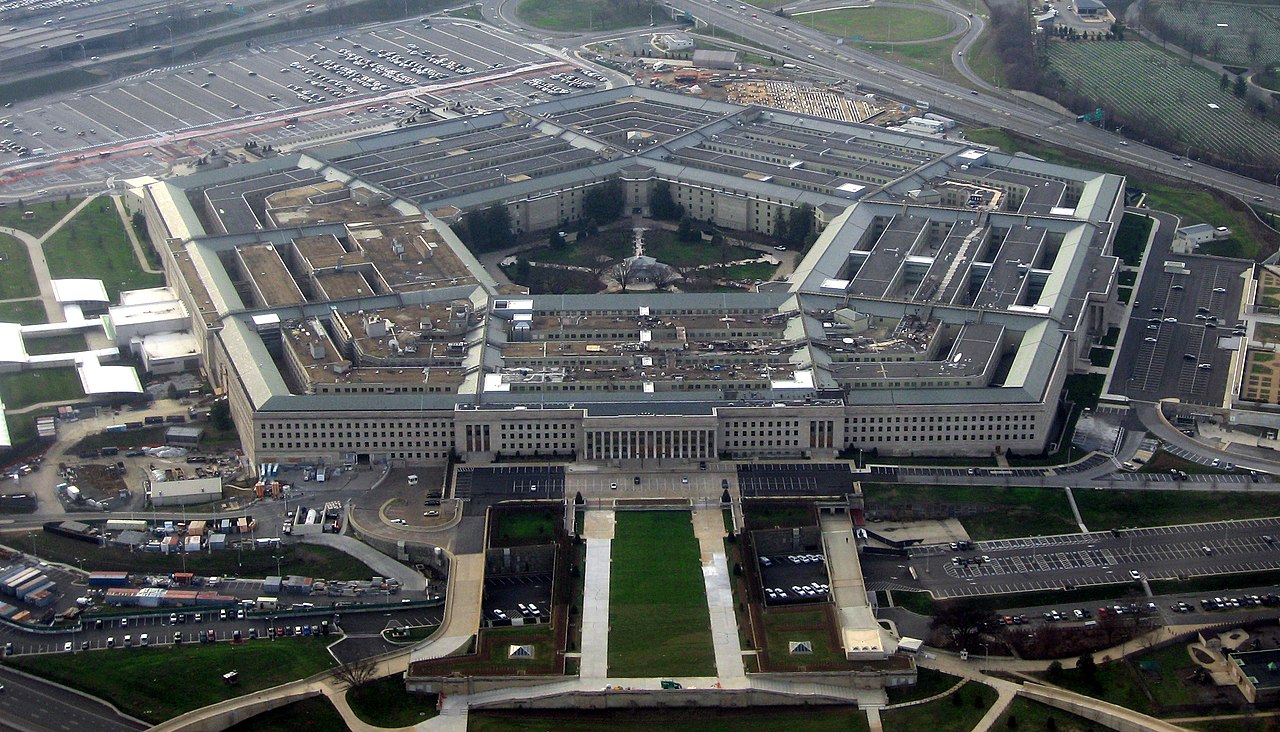 Das Pentagon aus der Luft