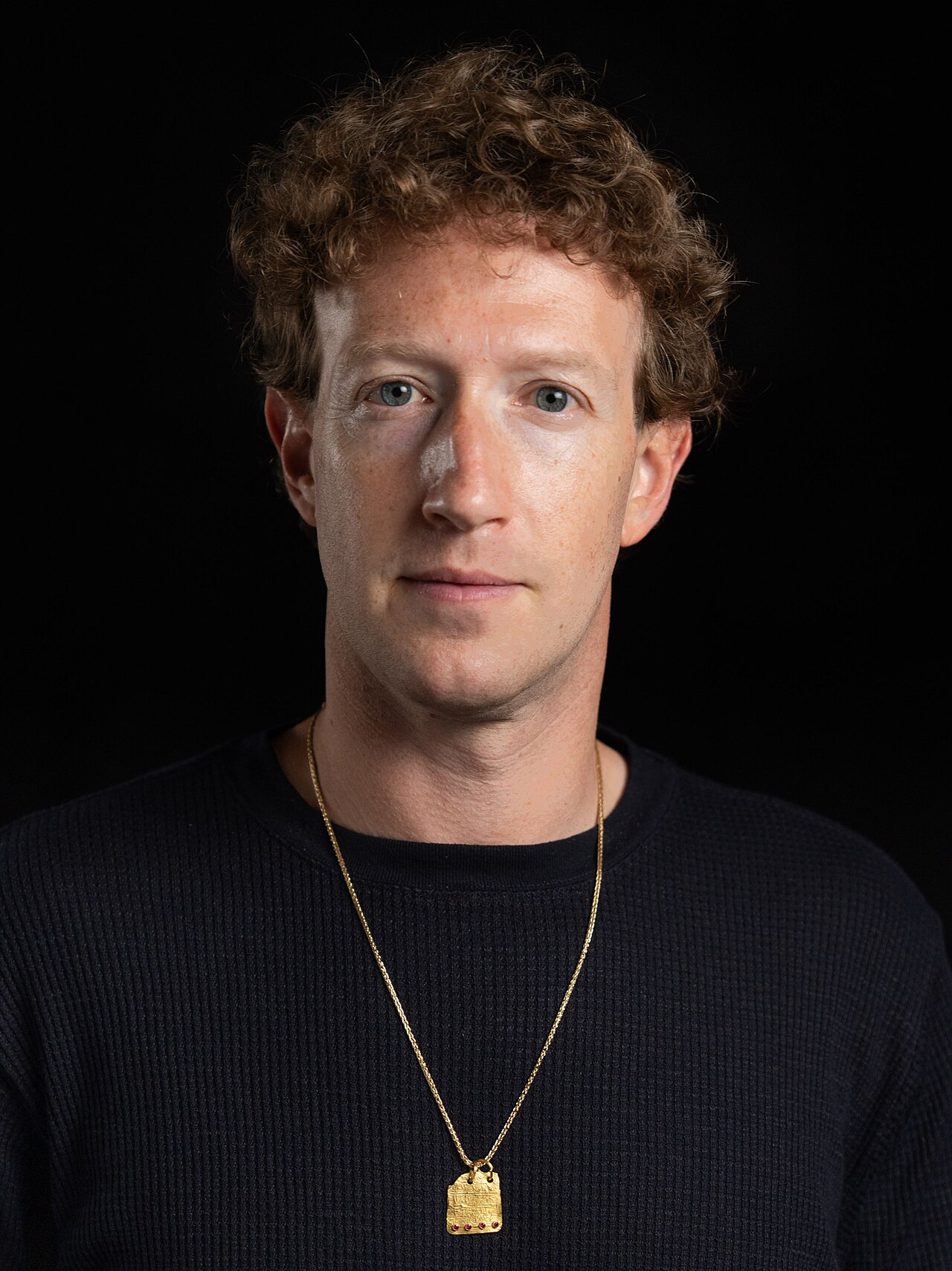 Portrait de Mark Zuckerberg, patron de Meta, en 2025